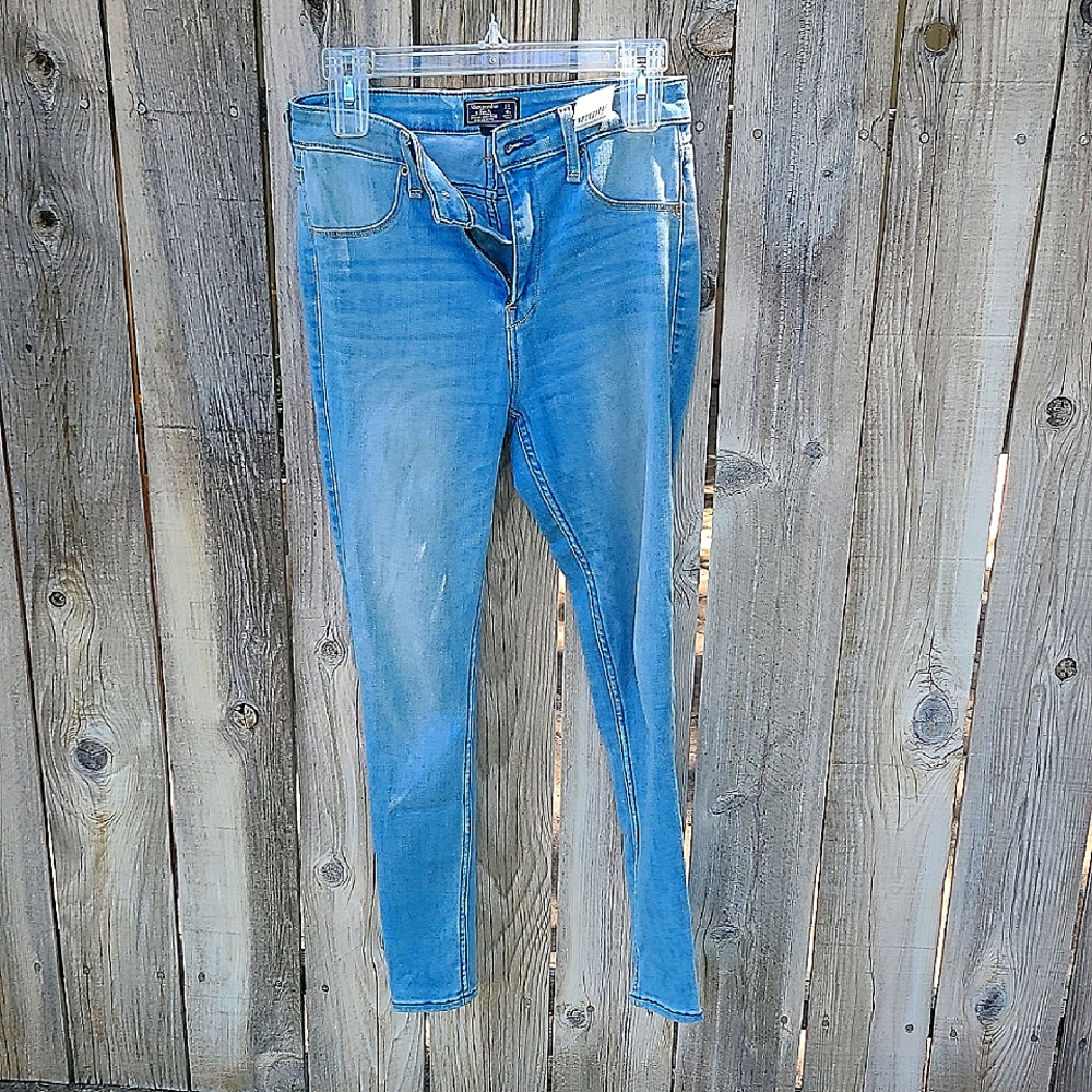 Abercrombie & Fitch Blue Skinny Jeans Modern Slim Fit